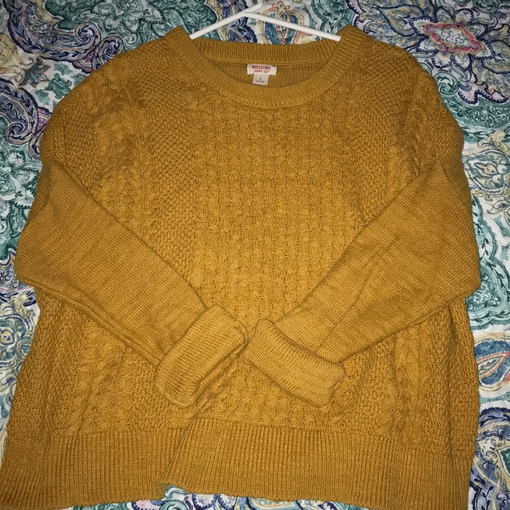 Mustard Yellow Mossimo Sweater